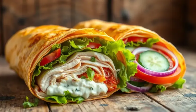 turkey wrap recipe