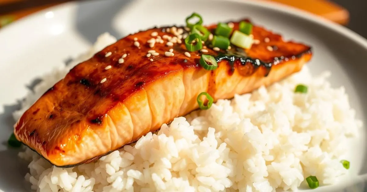 Miso Glazed Salmon