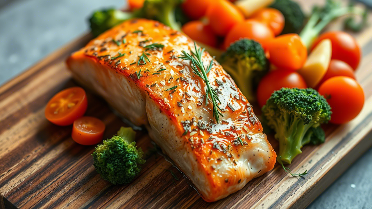 healthy salmon recipe